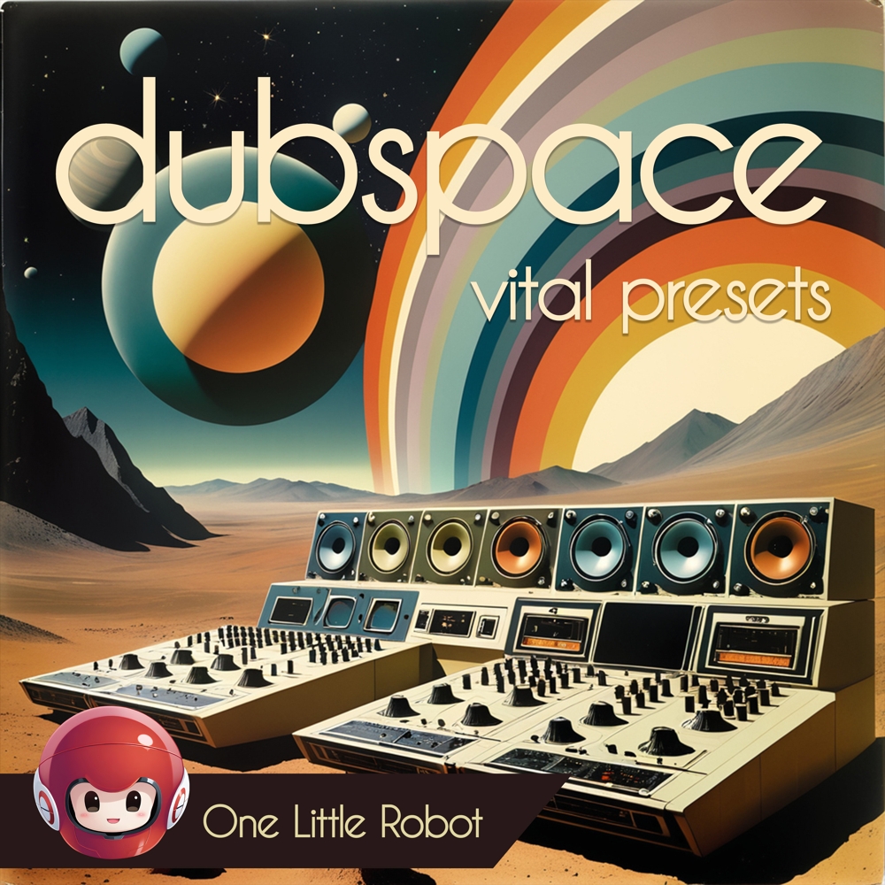 Dub Space preset pack for Vital Synth - Cover Art